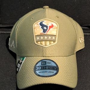 Texan's Men's New Era Salute To Service Hat M/L